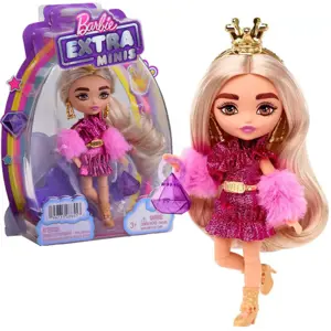 Panenka Barbie EXTRA MINIS v party stylingu hvězda