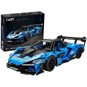 Stavebnice Sportovní Auto R/C Dark Knight GTR 2088 dílů