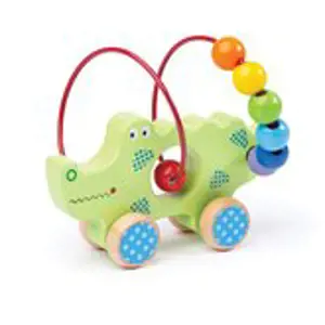 Bigjigs Toys Bigjigs Baby Motorický labyrint krokodýl