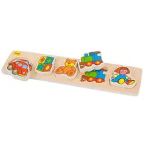 Bigjigs Toys Bigjigs široké vkládací puzzle