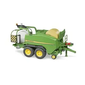 Bruder 2032 Balíkovač s baličkou John Deere C441R + dva balíky