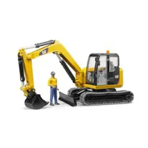 Bruder 2466 Pásový minibagr CATERPILLAR s figurkou