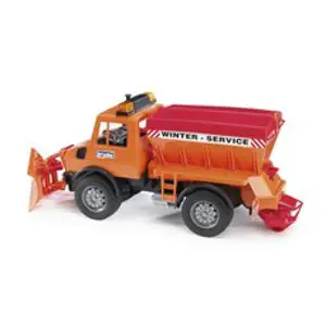 Produkt Bruder 2572 Mercedes Benz Unimog s radlicí sypač