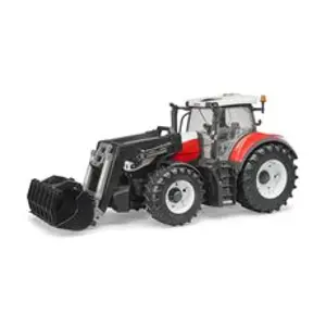 Produkt Bruder 3181 Traktor Steyr 6300 Terrus s čelním nakladačem