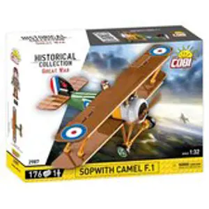 Produkt Cobi 2987 Great War Dvouplošný stíhací letoun SOPWITH CAMEL F.1