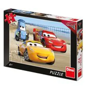 Produkt Dino puzzle WD Cars 3: Na pláži 24 dílků