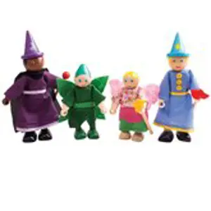 Dřevěné postavičky Fantasy Bigjigs Toys