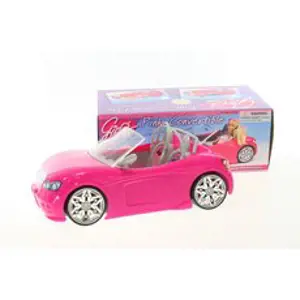 Produkt Glorie Barbie Třpytivě růžové auto pro panenky