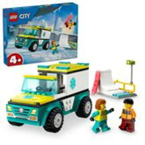 Produkt LEGO® City 60403 Sanitka a snowboardista