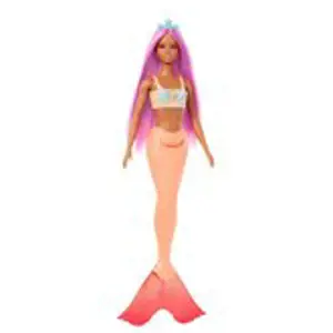 Mattel Barbie Pohádková mořská panna - žlutá HRR05