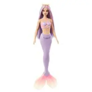 Mattel Barbie Pohádková mořská víla - fialová HRR06