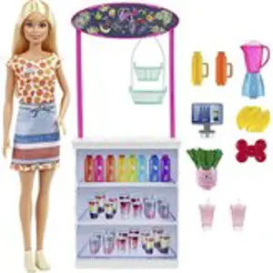 Mattel Barbie Smoothie stánek s panenkou