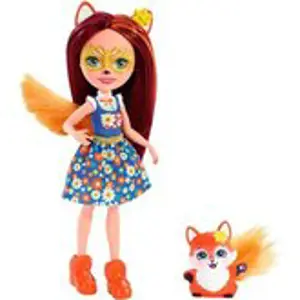 Mattel Enchantimals panenka se zvířátkem Felicity Fox