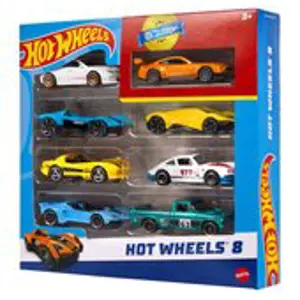 Mattel Hot Wheels 8ks angličák