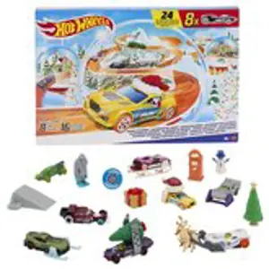 Mattel Hot Wheels Adventní kalendář 2024