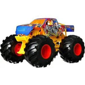 Mattel Hot Wheels Monster Truck velký truck Sceleton Crew HWG79