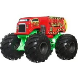 Mattel Hot Wheels Monster Truck velký truck WILL TRASH IT ALL HTM90