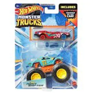 Mattel Hot Wheels Monster Trucks 1:64 s angličákem Night Shifter