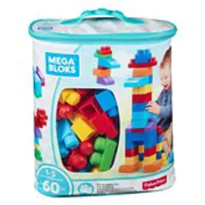 Mega Bloks First Builders Big Building bag boys 60 ks