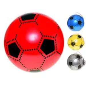 Mikro Míč 20cm design fotbal 4barvy 10m+ v síťce