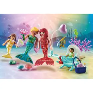 Playmobil 71469 Láskyplná rodina mořských panen