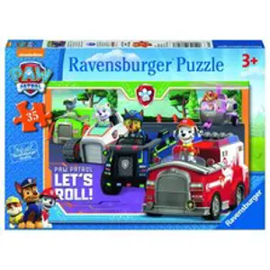 Puzzle Ravensburger Tlapková Patrola 35 dílků