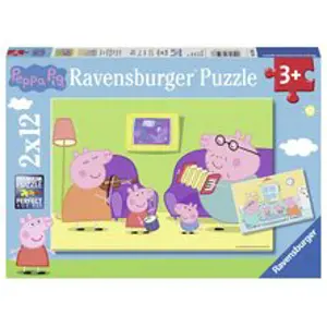 Ravensburger Prasátko Peppa 2x12 dílků