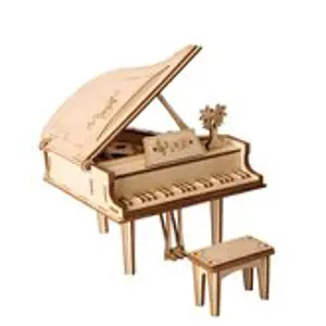 Produkt RoboTime dřevěné 3D puzzle Velké piano