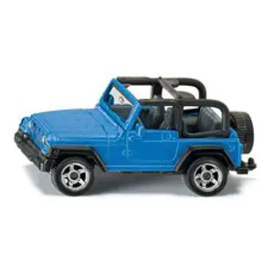 SIKU Jeep Wrangler Červený KOV + PLAST