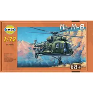 Směr plastikový model vrtulník Mill Mi 8 WAR 1:72