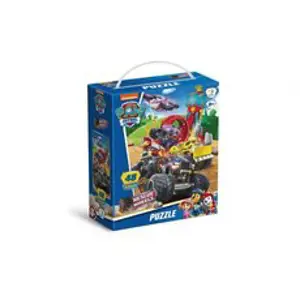 Teddies Puzzle Tlapková patrola/Paw Patrol Záchrana na kolech 32x23cm 48 dílků