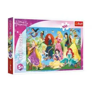 Teddies Trefl Puzzle Půvabné princezny/Disney 100 dílků