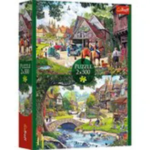 Trefl Puzzle 2x500 - Idylický život