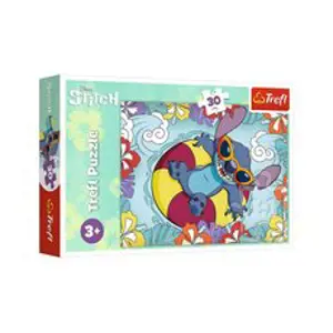 Trefl Puzzle Lilo&Stitch na dovolené 27x20cm 30 dílků v krabičce