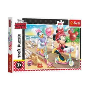 Trefl Puzzle Minnie na pláži/Disney Minnie 200 dílků