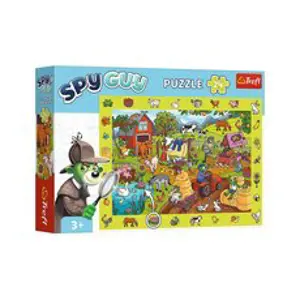 Trefl Puzzle Spy Guy - Farma 48x34cm 24 dílků