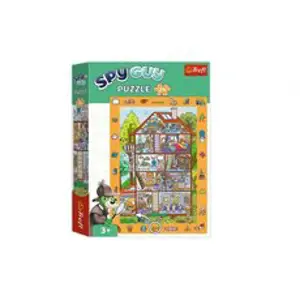 Trefl Puzzle Spy Guy - V domě 48x34cm 24 dílků