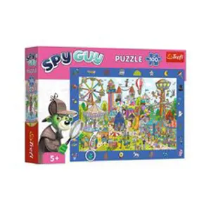 Trefl Puzzle Spy Guy - Zábavní park 48x34cm 100 dílků