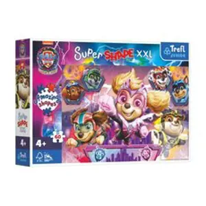 Trefl Puzzle Šťastní psi 60 XXL Super Shape Tlapková patrola