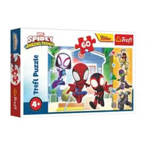 Trefl Puzzle Ve Spideyho světě/Spidey a jeho úžasní přátelé  60 dílků