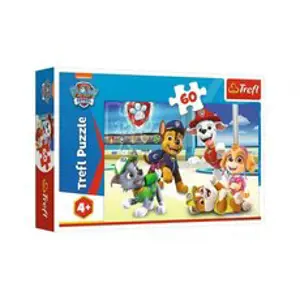 Trefl Puzzle Ve světě štěňat Tlapková patrola/Paw patrol  33x22cm 60 dílků