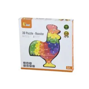 Produkt Viga 3D Puzzle - Kohout s písmenky