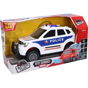 Auto policie na setrvačník s efekty 31 cm, Wiky Vehicles, W012418