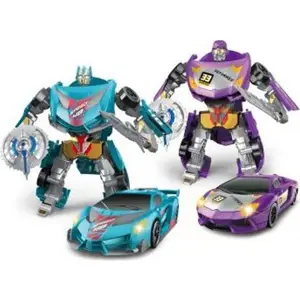 Autorobot s mečem 15 cm sportovní auto, Wiky Vehicles, W021557