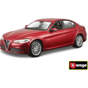 Bburago 1:24 Alfa Romeo Giulia (2016) Metallic Red, Bburago, W007264