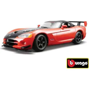 Bburago 1:24 Dodge Viper SRT10 ACR Red/Black, Bburago, W007277