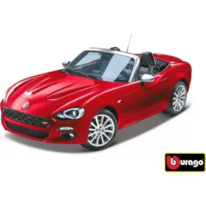 Bburago 1:24 Fiat 124 Spider Red, W007304