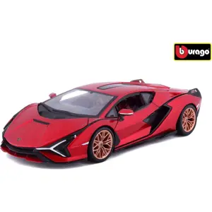 Bburago 1:24 Plus Lamorghini Sian FKP37 - Red, W021276