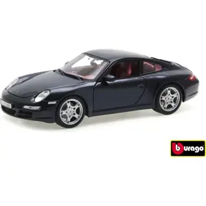 Bburago 1:24 Plus Porsche 911 Carrera S Black, W019219