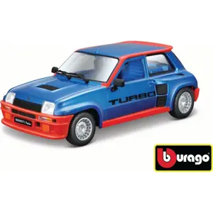 Bburago 1:24 Renault 5 Turbo modré, Bburago, W007358